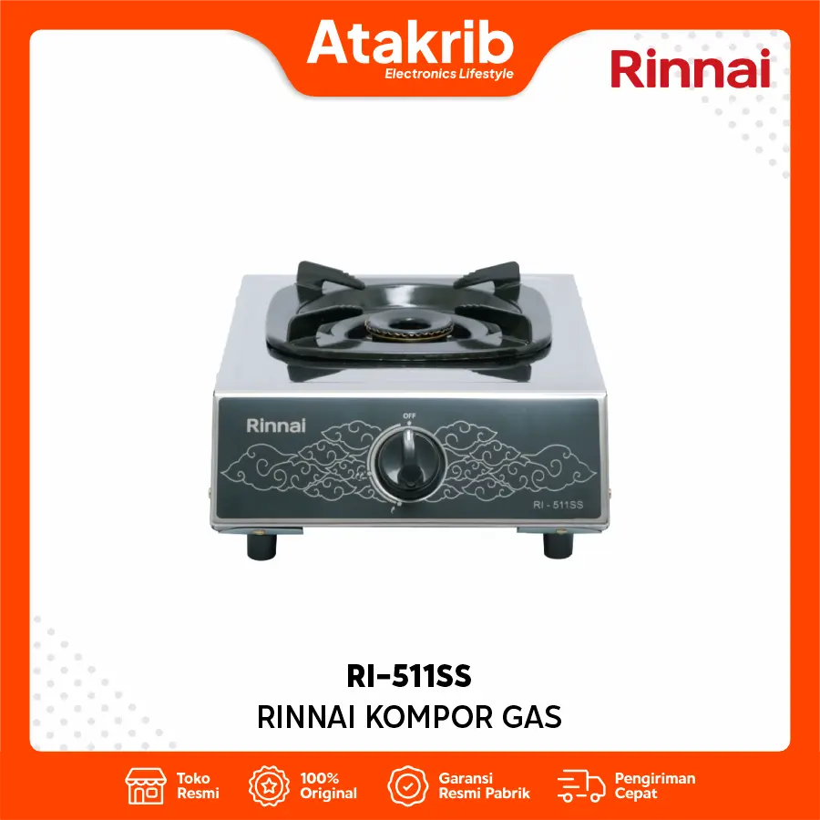 RINNAI KOMPOR GAS KOMERSIAL RI-511SS