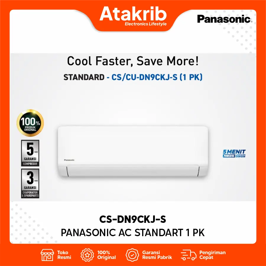 PANASONIC AC STANDART 1 PK CS-DN9CKJ-S