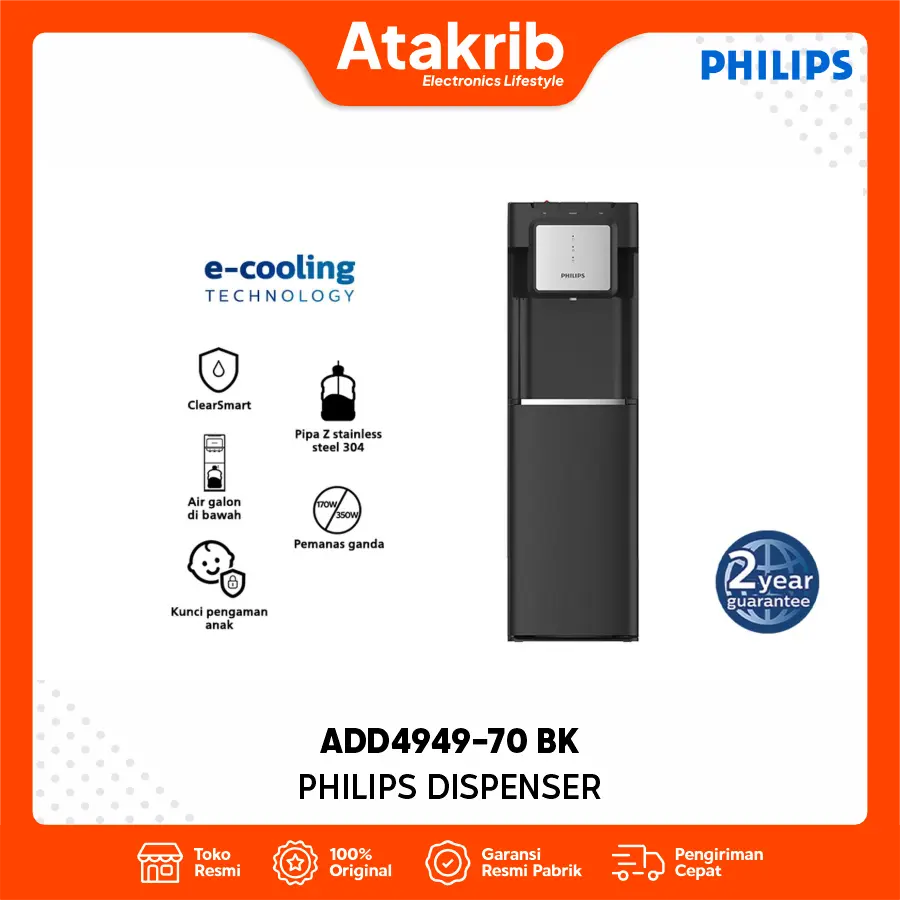 PHILIPS DISPENSER ADD4949-70 BK