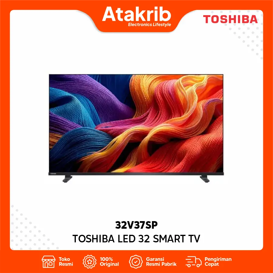 TOSHIBA - TVMI QLED 32 32V37SP