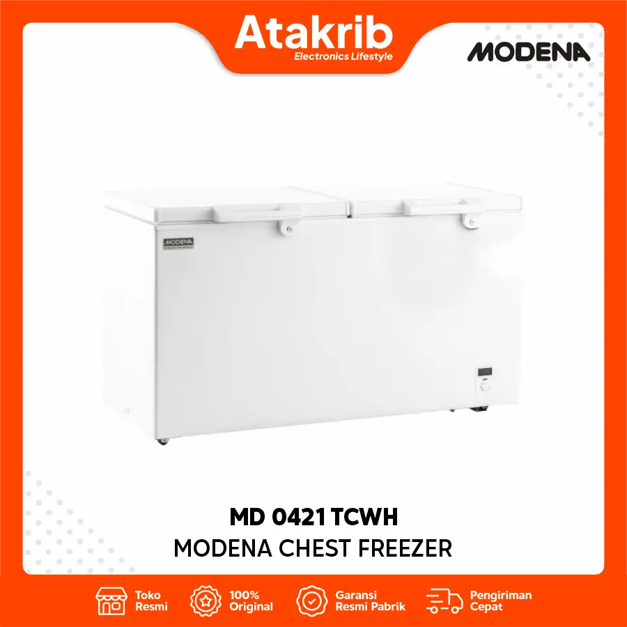 MODENA CHEST FREEZER MD 0421 TCWH