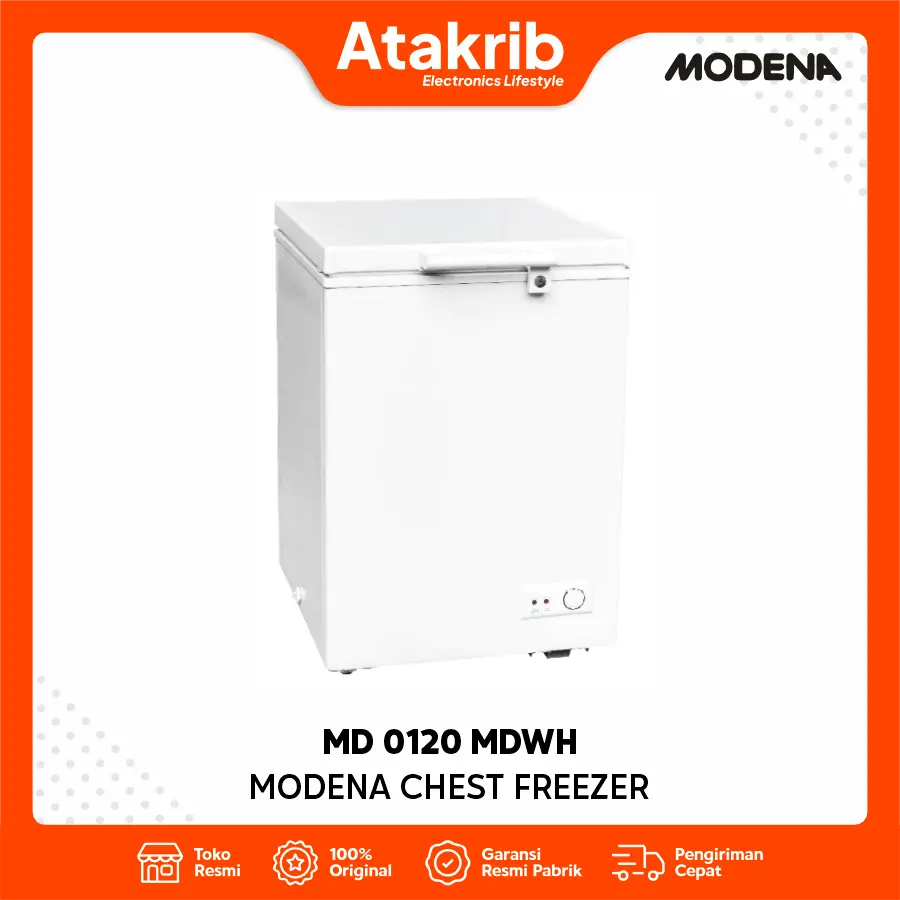 MODENA CHEST FREEZER MD 0120 MDWH