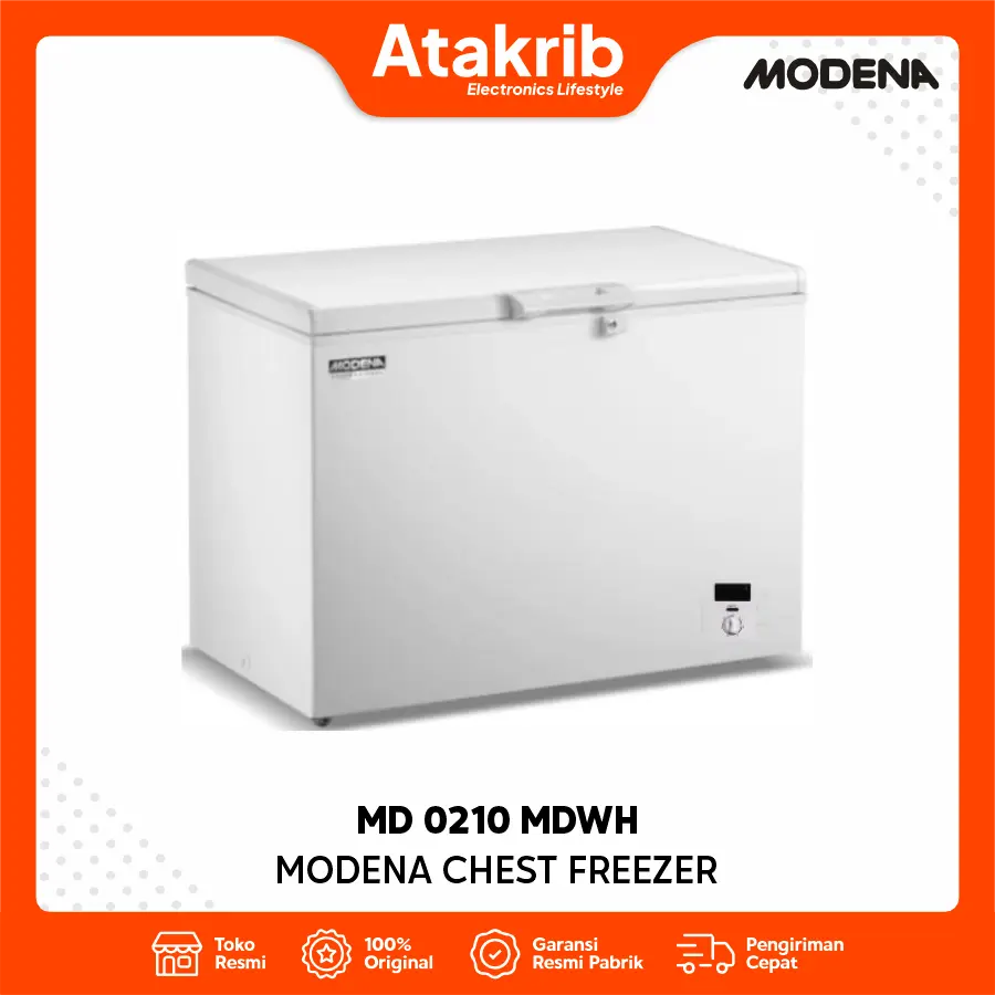MODENA CHEST FREEZER MD 0210 MDWH