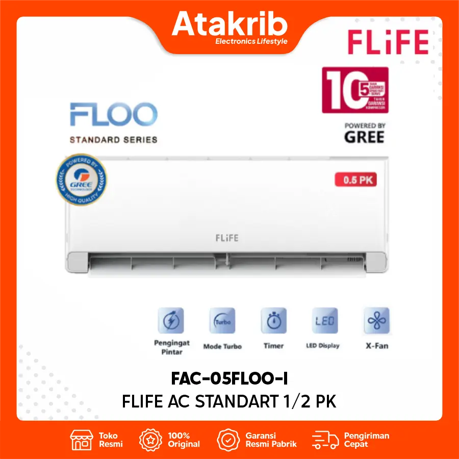 FLIFE AC STANDART 1/2 PK FAC-05FLOO-I