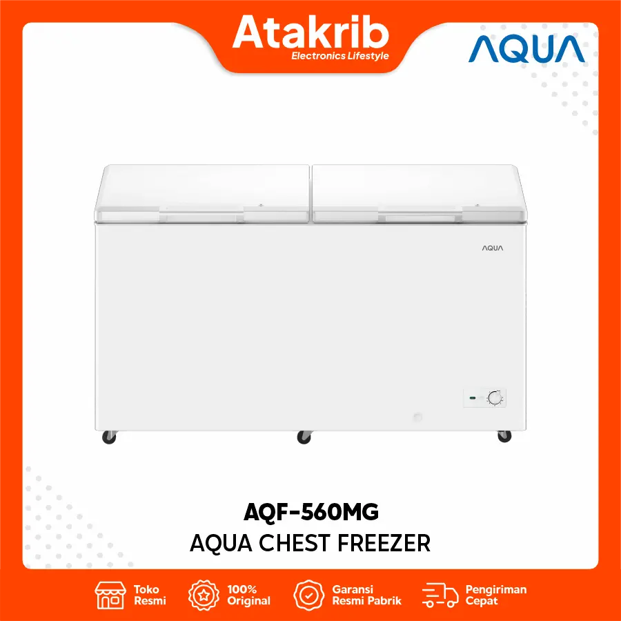 AQUA CHEST FREEZER AQF-560MG
