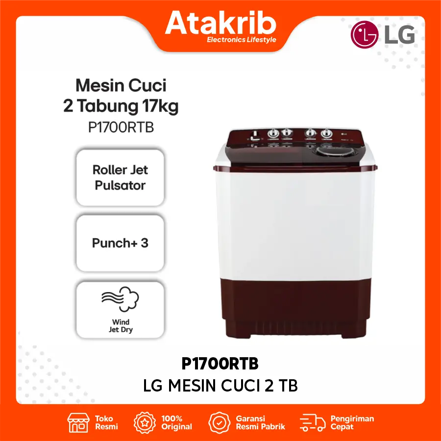 LG SEMI AUTO 2 TB P1700RTB