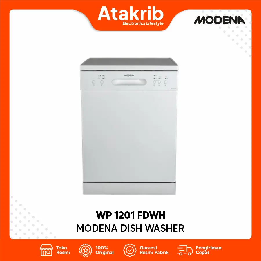 MODENA DISH WASHER WP 1201 FDWH