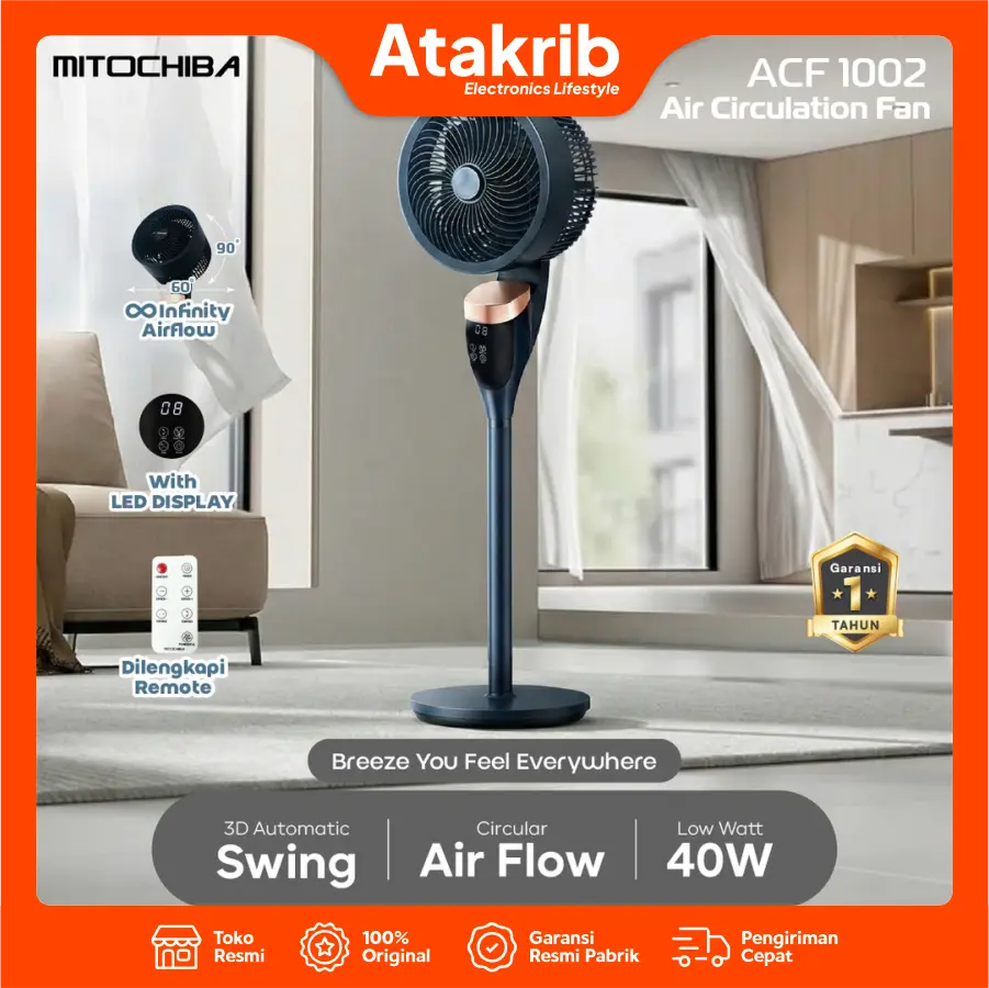 MITOCHIBA AIR CIRCULATOR FAN ACF1002