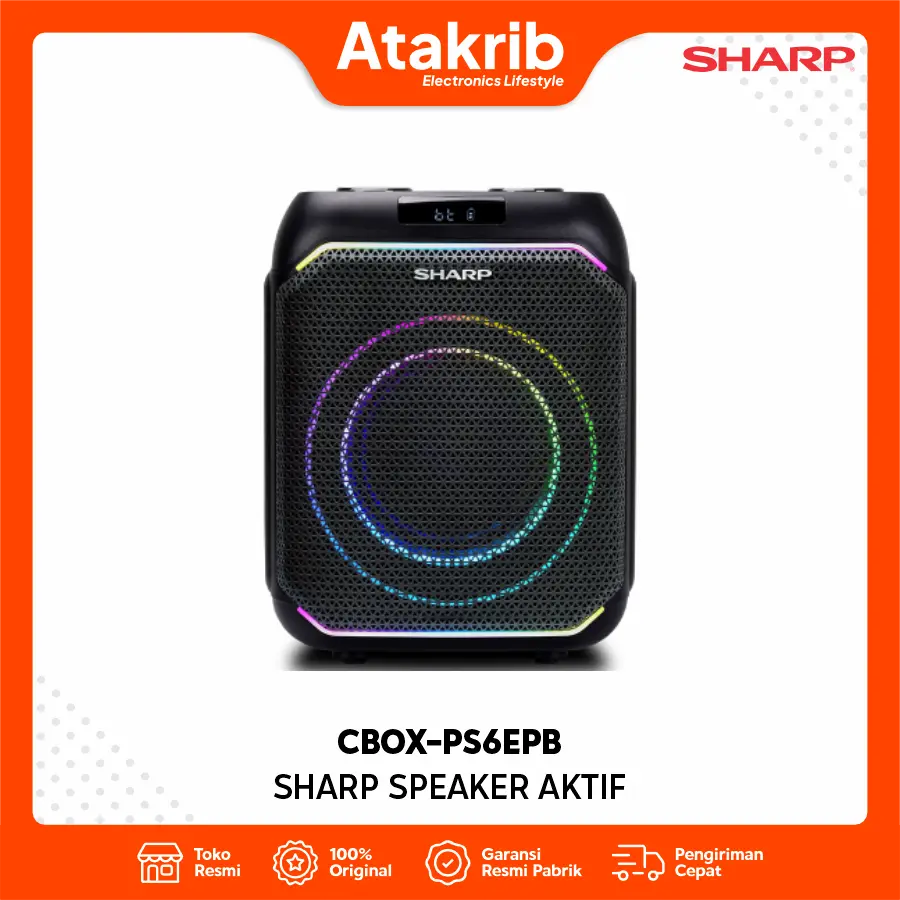 SHARP SPEAKER AKTIF CBOX-PS6EPB