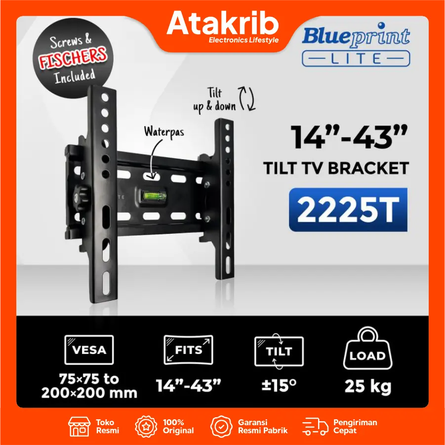 BLUEPRINT WALL BRACKET BL2225T