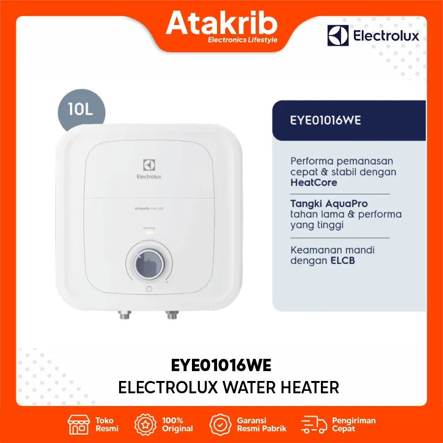 ELECTROLUX WATER HEATER EYE01016WE