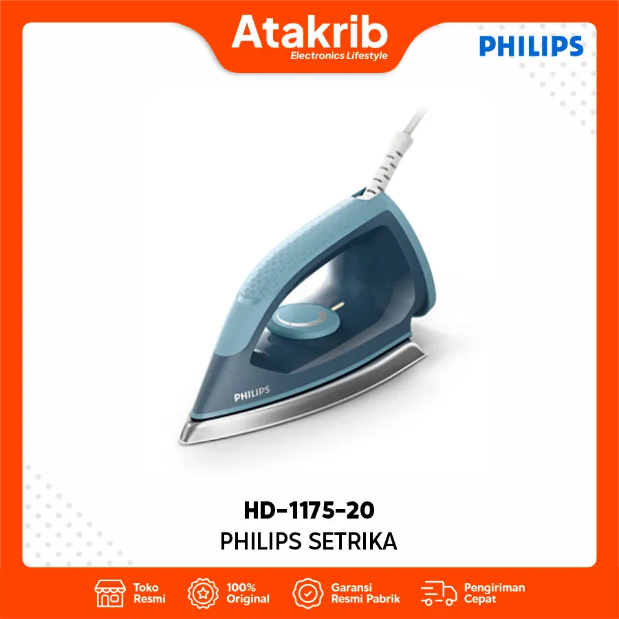 PHILIPS SETRIKA HD-1175-20
