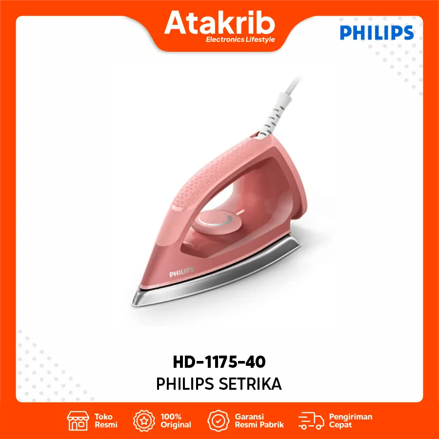 PHILIPS SETRIKA HD-1175-40