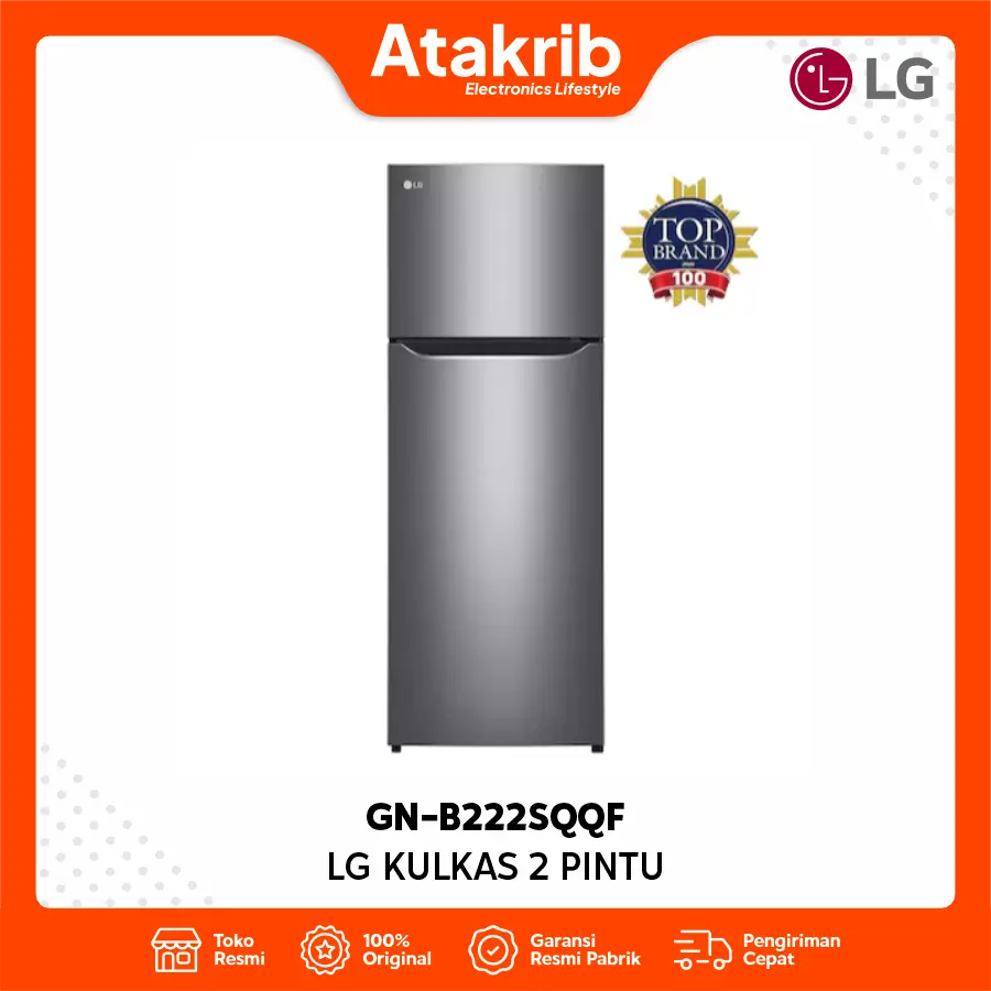 LG KULKAS 2 PINTU SMALL GN-B222SQQF