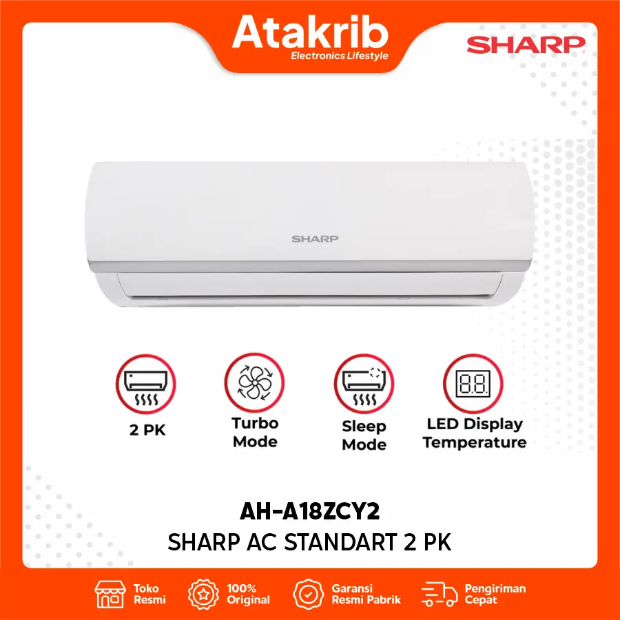 SHARP AC STANDART 2 PK AH-A18ZCY2