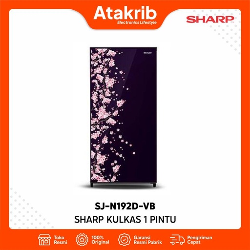 SHARP KULKAS 1 PINTU SJ-N192D-VB