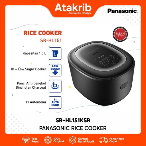 PANASONIC RICE COOKER SR-HL151KSR