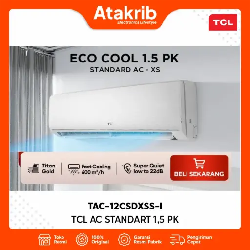 TCL AC STANDART 1,5 PK TAC-12CSDXSS-I