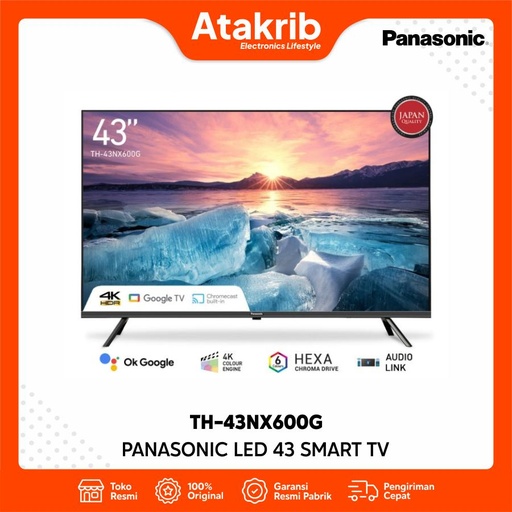 PANASONIC LED 43 TH-43NX600G