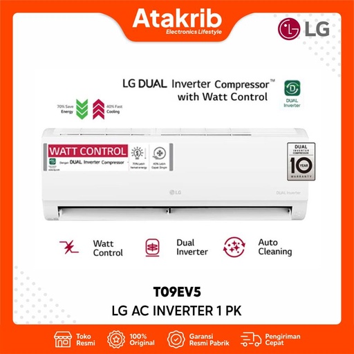 LG AC INVERTER 1 PK TN09EV5