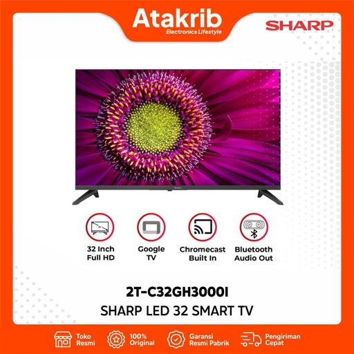 SHARP LED 32 2T-C32GH3000I