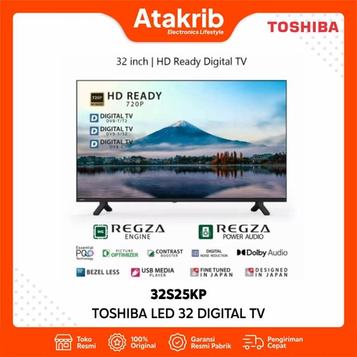 TOSHIBA - TVMI LED 32 32S25KP