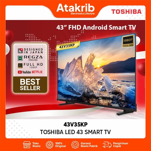 TOSHIBA - TVMI LED 43 43V35KP