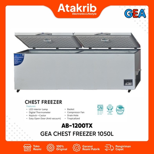 GEA CHEST FREEZER AB-1200TX