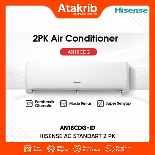 HISENSE AC STANDART 2 PK AN18CDG-ID
