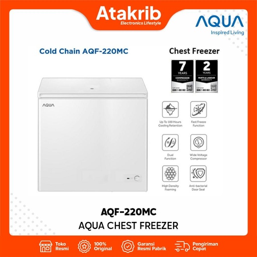 AQUA CHEST FREEZER AQF-220MC