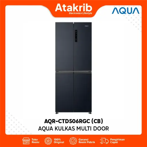 AQUA KULKAS MULTI DOOR AQR-CTD506RGC (CB)