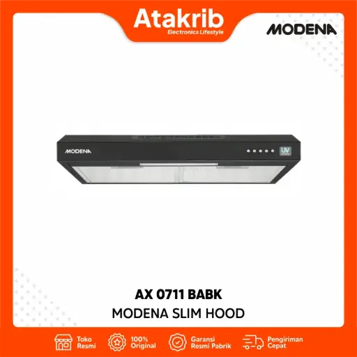 MODENA COOKER HOOD AX 0711 BABK