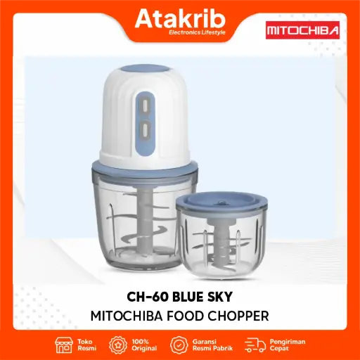 MITOCHIBA FOOD CHOPPER CH-60 BLUE SKY