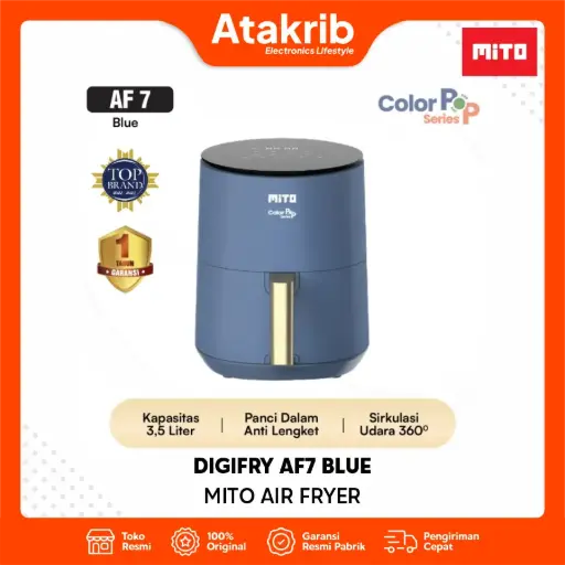 MITO AIR FRYER DIGIFRY AF7 BLUE