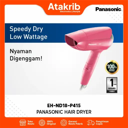 PANASONIC HAIR DRYER EH-ND18-P415