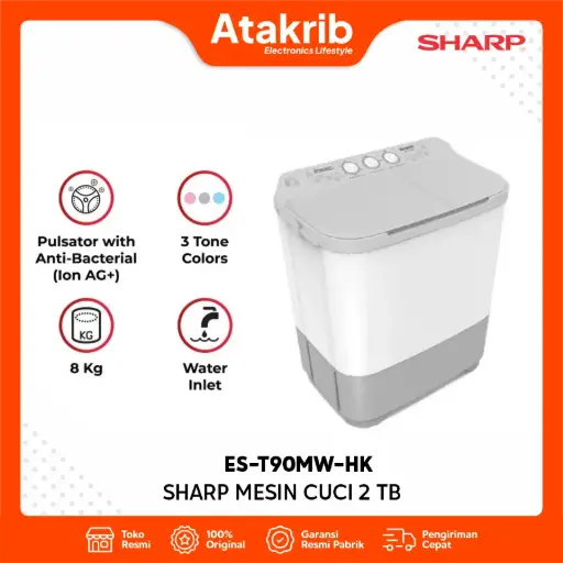 SHARP SEMI AUTO 2 TB ES-T90MW-HK