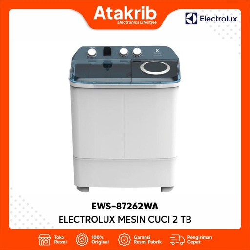 ELECTROLUX SEMI AUTO 2 TB EWS-87262WA