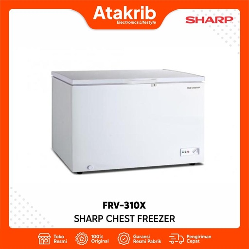 SHARP CHEST FREEZER FRV-310X