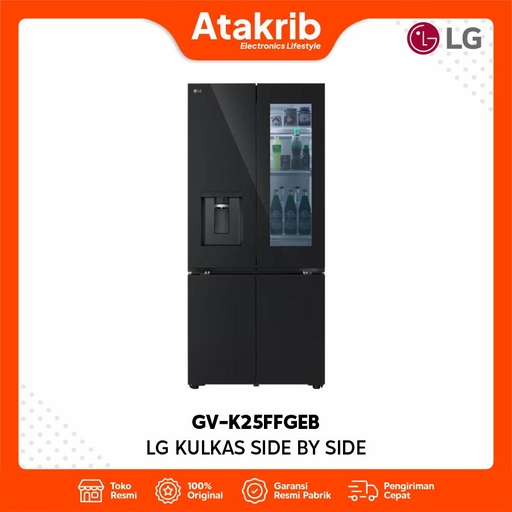 LG KULKAS MULTI DOOR GV-K25FFGEB
