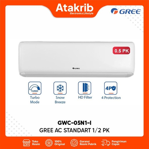 GREE AC STANDART 1/2 PK GWC-05N1-I