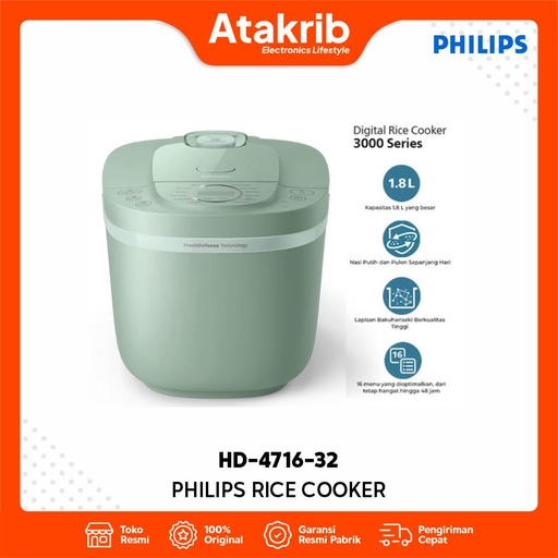 PHILIPS RICE COOKER HD-4716-32