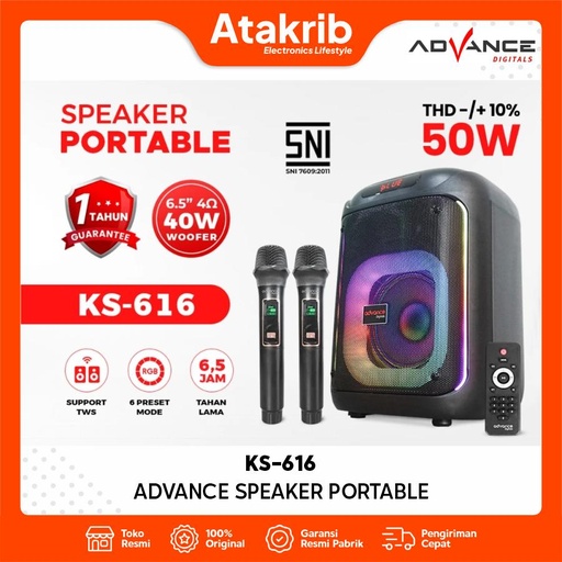 ADVANCE AMPLI MEETING KS-616