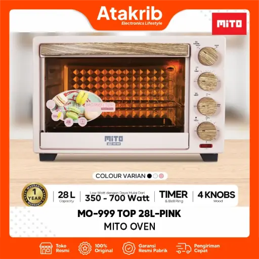 MITO OVEN MO-999 TOP 28L-PINK
