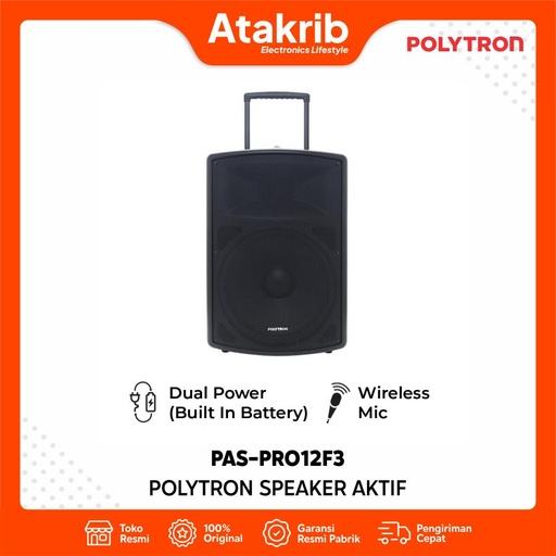 POLYTRON SPEAKER AKTIF PAS-PRO12F3