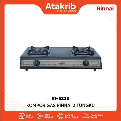 RINNAI KOMPOR GAS KOMERSIAL RI-522S