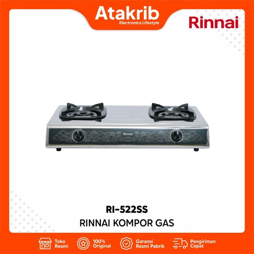 RINNAI KOMPOR GAS KOMERSIAL RI-522SS