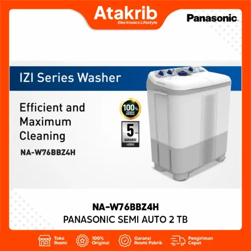 PANASONIC SEMI AUTO 2 TB NA-W76BBZ4H