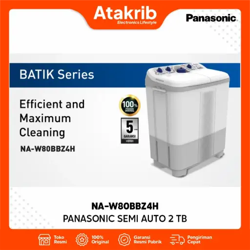 PANASONIC SEMI AUTO 2 TB NA-W80BBZ4H
