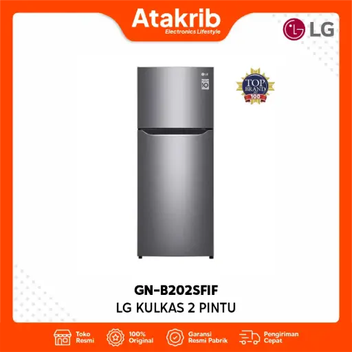 LG KULKAS 2 PINTU SMALL GN-B202SFIF