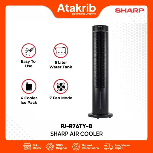 SHARP AIR COOLER PJ-R76TY-B